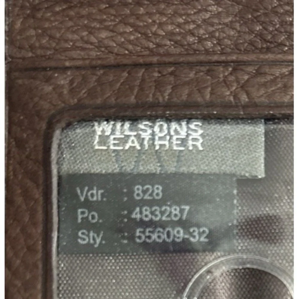 Wilsons Leather note very